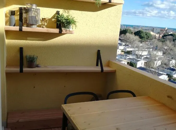 Bel appt T2 4p confortable avec vue mer imprenable