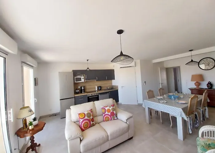 Superbe T3 wifi climatisé, Le Sunset Lodge, Narbonne Plage